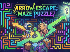 leikur Arrow Escape - Maze Puzzle