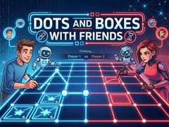 leikur Dots and Boxes with Friends