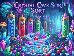 leikur Crystal Cave Sort