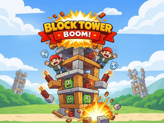 leikur Block Tower Boom
