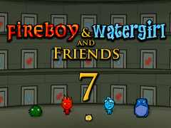 leikur Fireboy & Watergirl 7: and Friends