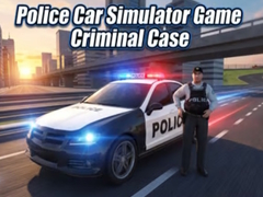 leikur Police Car Simulator Game Criminal Case