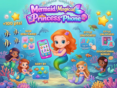 leikur Mermaid Magical Princess Phone