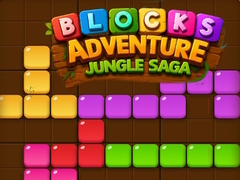leikur Blocks Adventure Jungle Saga