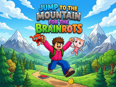 leikur Jump to the Mountain for the Brainrots