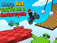 leikur Obby, but you're on a motorcycle