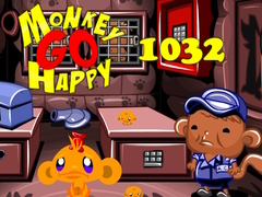leikur Monkey Go Happy Stage 1032
