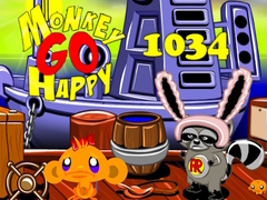 leikur Monkey Go Happy Stage 1034