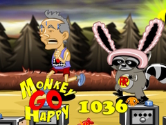 leikur Monkey Go Happy Stage 1036