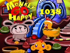 leikur Monkey Go Happy Stage 1038