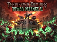 leikur Terrifying Zombies Tower Defense II