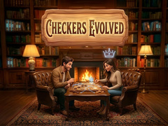leikur Checkers Evolved