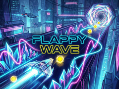 leikur Flappy Wave
