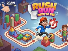 leikur Rush Run: Need to Pee