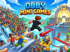 leikur Obby Mini Games