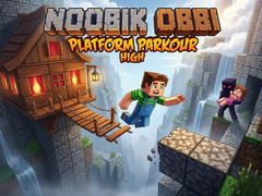 leikur Noobik Obbi: Platform Parkour High