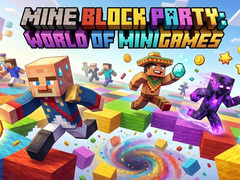 leikur Mine Block Party World of Minigames