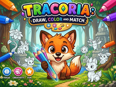leikur Tracoria: Draw, Color & Match