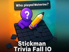 leikur Stickman Trivia Fall IO