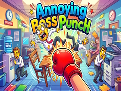 leikur Annoying Boss Punch