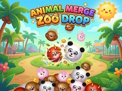 leikur Animal Merge Zoo Drop