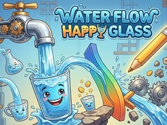 leikur Water Flow Happy Glass