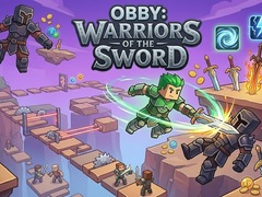 leikur Obby: Warriors of The Sword