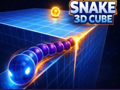 leikur Snake 3D Cube