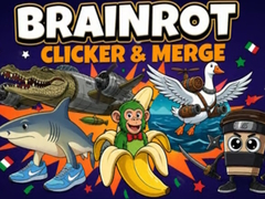 leikur Brainrot Clicker & Merge