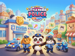 leikur Little Panda Police Station 