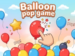 leikur Balloon pop game