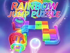 leikur Rainbow Jump Puzzle
