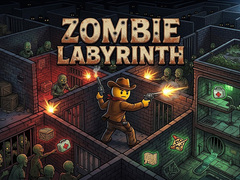 leikur Zombie Labyrinth