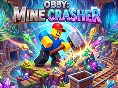 leikur Obby: Mine Crasher