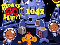 leikur Monkey Go Happy Stage 1042