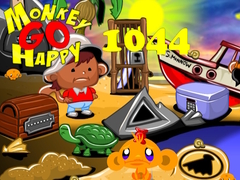 leikur Monkey Go Happy Stage 1044