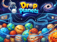 leikur Drop Planets