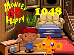 leikur Monkey Go Happy Stage 1048