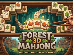 leikur Forest 3D Mahjong