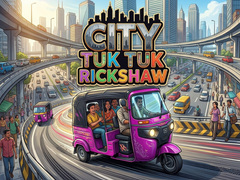 leikur City Tuk Tuk Rickshaw