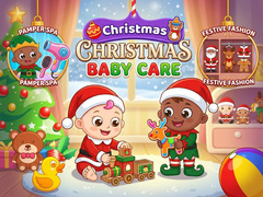 leikur Christmas Baby Care