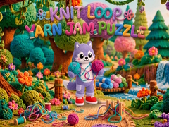 leikur Knit Loop: Yarn Jam Puzzle