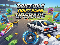 leikur Drift Idle Drift Earn Upgrade