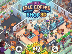 leikur Idle Coffee Shop 3D