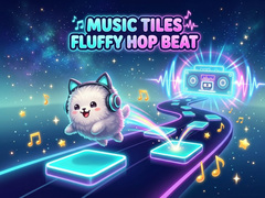 leikur Music Tiles Fluffy Hop Beat