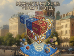 leikur Deconstruct Cube: Create Hotel