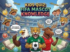 leikur Kids Quiz: FIFA Mascot Knowledge