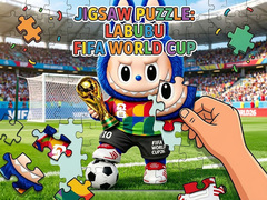 leikur Jigsaw Puzzle: Labubu FIFA World Cup