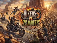leikur Bikers vs Zombies