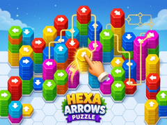 leikur Hexa Arrows Puzzle